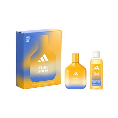 Adidas Vibes Chill Zone Gift Set (Eau de Parfum 100ml + Shower Gel 100ml) 1's - Perfumes (Edt/Edp)