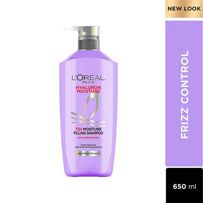 L'Oreal Paris Hyaluron Moisture 72H Moisture Filling Shampoo With Hyaluronic Acid 650 ml - Shampoos