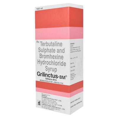 Grilinctus BM Syrup 100ml - Asthma/COPD-Ast