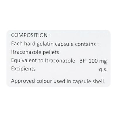 ZORITRAZ 100mg Capsule 10's - Fungal Infections-Anf