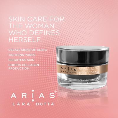 Arias By Lara Dutta Revitalizing Night Cream 50 gm - Night Cream