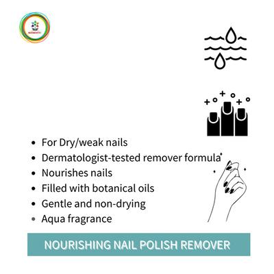 Bloomsberry Nourishing Nail Polish Remover Liquid 118 ml - Nail Polish Remover
