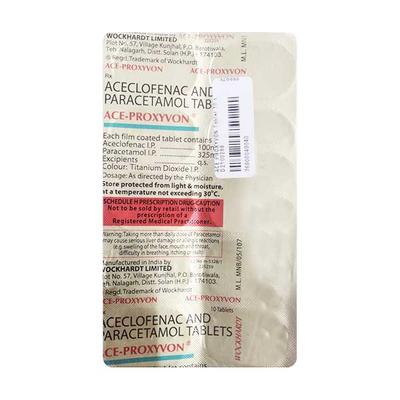 ACE PROXYVON Tablet 10's - Pain relief-Nsa