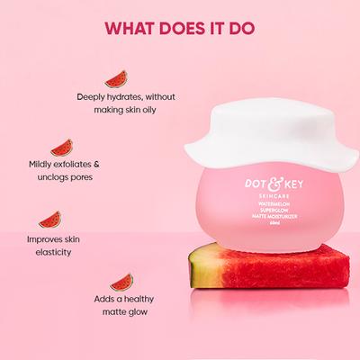 Dot & Key Watermelon SuperGlow Matte Moisturizer 60 ml - Face Moisturizers