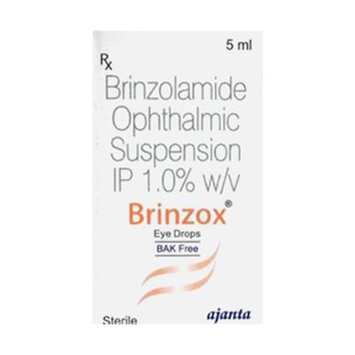 BRINZOX BAK FREE Eye Drops 5ml - Glaucoma-Ant