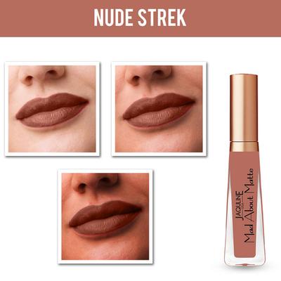 Jaquline USA Mad About Matte Liquid Lipstick Nude Streak 6.5 ml - Liquid Lipsticks