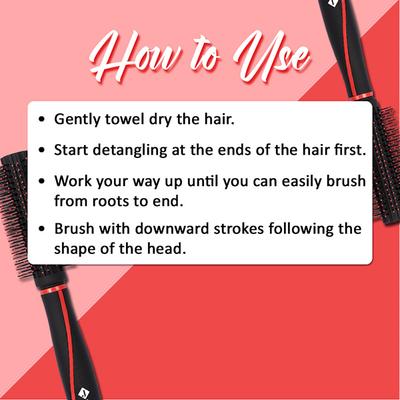 Jaquline USA ROUND BRUSH (TREND) 100 gm - Hair Brushes