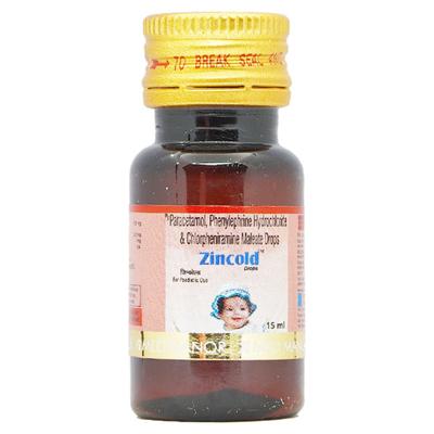 Zincold Drops 15ml - Cough And Cold-Cou