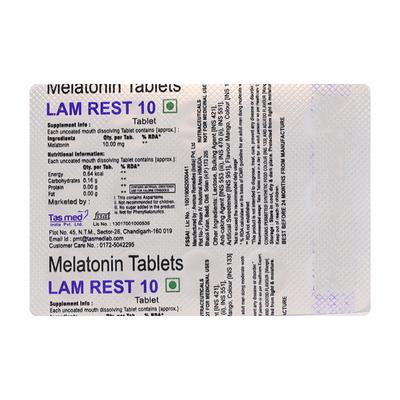 LAMREST 10 Tablet 15's - Supplements-Sup