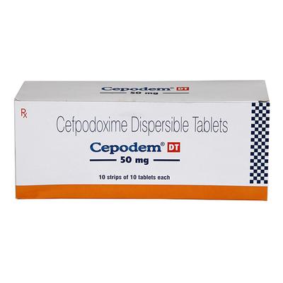 Cepodem DT 50mg Tablet 10'S - Bacterial Infections-Cep