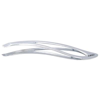 Babila Tweezer Slant Tip Black-Tw-V05 1's - Tweezers