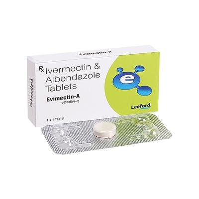 EVIMECTIN A Tablet 1's - Parasitic Worms-Ant