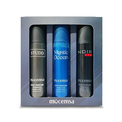 Mocemsa Deo Gift Pack - Noir And Mystic And Studd 450 ml - Men Perfumes (Edt/Edp)