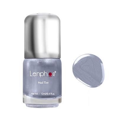 Lenphor Nail Tint Metallic Blue 82 12 Ml - Nail Polish