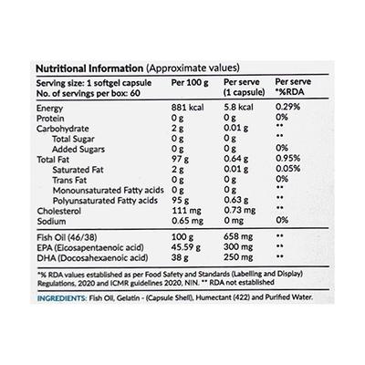 NUTROVA FISH OIL 84 Softgel 4X15's - Supplements-Sup