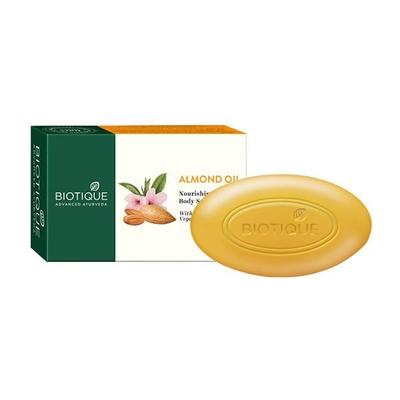 Biotique Almond Oil Nourishing Body Soap 75 gm - Soaps