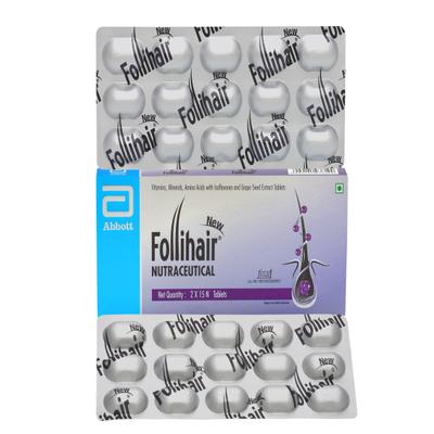 FOLLIHAIR NEW Tablet 15's - Supplements-Vam