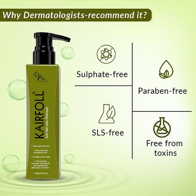 Fixderma Kairfoll Anti Hair Loss Shampoo 200 ml - Shampoos