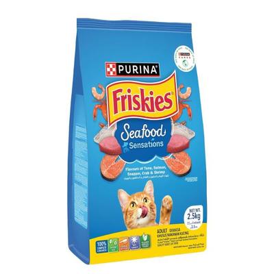 Nestle Purina Friskies Seafood Sensations Cat Food 2.5 kg - Petfood