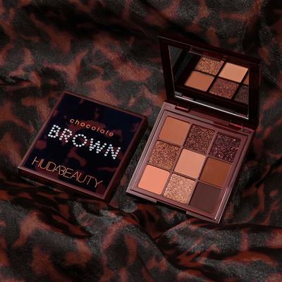 Huda Beauty Brown Obsessions Eyeshadow Palette Chocolate 7.5 gm - Eye Shadow Palettes
