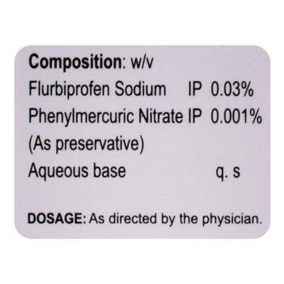 Flubifen 0.03% Eye Drops 5ml - Eye conditions-Oth