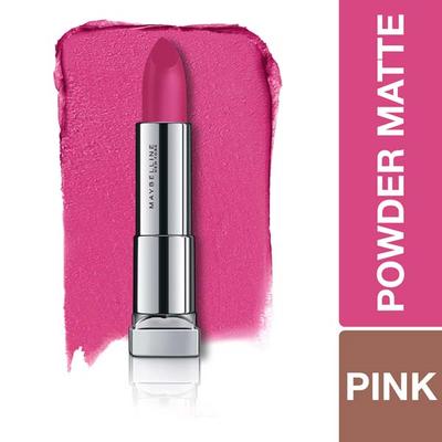 Maybelline New York Color Sensational Powder Matte Lipstick, Up to Date 1's - Lipsticks