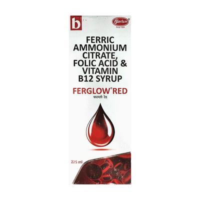 FERGLOW RED Syrup 225ml - Supplements-Vam