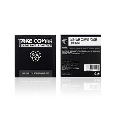 PAC Take Cover Compact Powder Longlasting Full Coverage Soft Matte Finish - 01 Light Fairy 7.85 g - Compact Powder