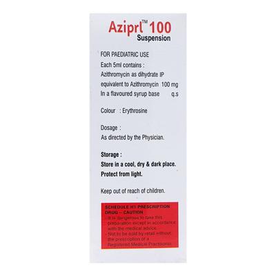 AZIPRL 100 Suspension 30ml - Bacterial Infections-Mac