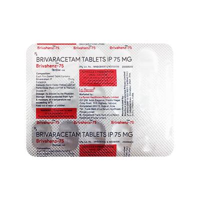BRIVAHENZ 75 Tablet 15's - Epilepsy/Convulsion-Ant