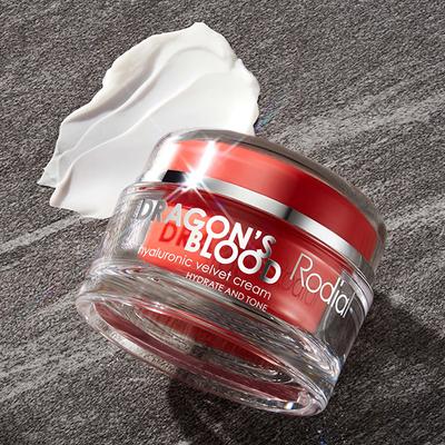 Rodial Dragon's Blood Hyaluronic Velvet Cream-Glow, Plump & Hydrate with Hyaluronic Acid & Squalane 50 ml - Face Moisturizers