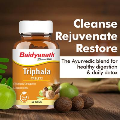 Baidyanath Triphala Tablet 60's - Speciality Medicines