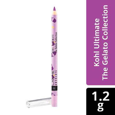 Lakme Absolute Kohl Ultimate The Gelato Collection 02 Blackcurrant 1.2 Gm - Kajal & Kohls