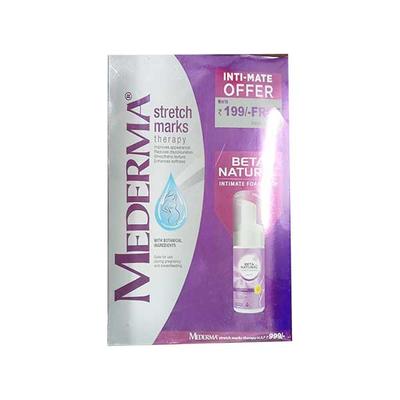 MEDERMA STRETCH MARK THERAPY (INTI-MATE OFFER) Cream 50gm - Stretch Marks-Oth