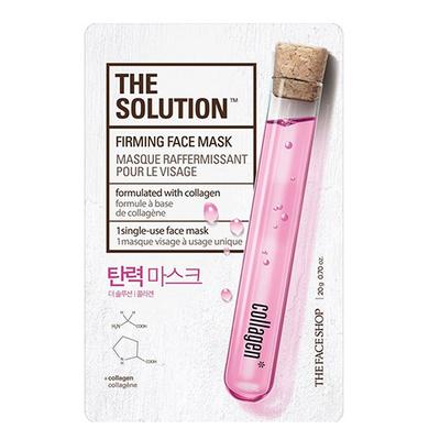 The Face Shop The Solution Firming Face Mask 20 Gm - Sheet Masks