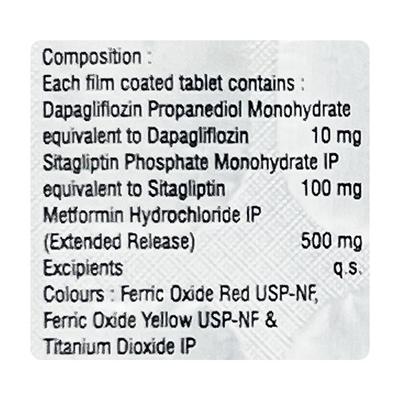 EMSITA TRIO Tablet 10's - Diabetes-Ant