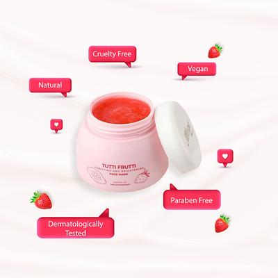 Milagro Beauty Tutti Fruitti Face Mask 50 gm - Masks & Peels