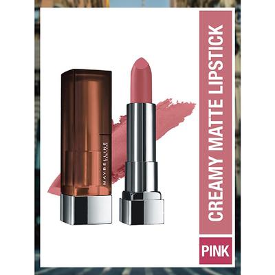 Maybelline New York Color Sensational The Creamy Mattes Lipstick, 507 Almond Pink 3.9 gm - Lipsticks