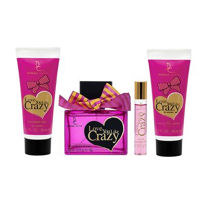 Dorall Collection Love Like Crazy Gift Set (Edt 100mland10ml + HandandBody Lotion 50ml + Showergel 50ml) 1's - Men Perfumes (Edt/Edp)