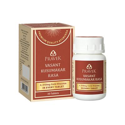 Pravek Vasant Kusumakar Rasa 30's - Speciality Medicines