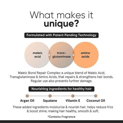 Minimalist Hair Repair Complex 5% Serum with Amino Acids, Argan Oil & Squalane 50 ml - Hair Serums