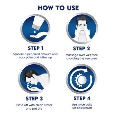 Nivea Men Dark Spot Reduction Facewash 100gm - Face Wash & Cleansers