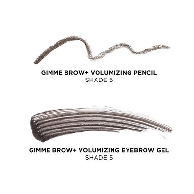 Benefit Cosmetics Gimme, Gimme Brows Full-Size Volumizing Brow Gel & Pencil Value Set Shade 05 1's - Makeup Kits & Sets