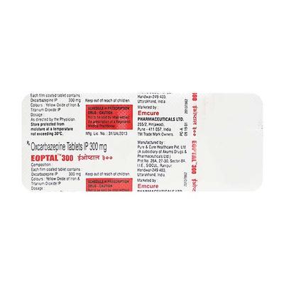 EOPTAL 300 Tablet 10's - Epilepsy/Convulsion-Ant