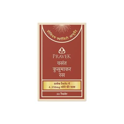Pravek Vasant Kusumakar Rasa 30's - Speciality Medicines