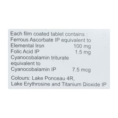 Rubired Tablet 10'S - Iron Supplement/Anaemia-Vma