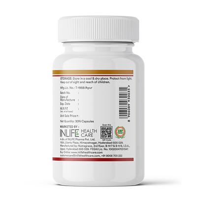 Inlife Sea Buckthorn Oil 500 mg Veg Capsule 30's - Vital Health