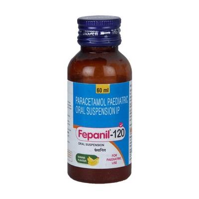 Fepanil Banana Flavour 120 Oral Suspension 60ml - Fever-Ana