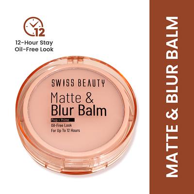 Swiss Beauty Matte & Blur Balmprep + Prime 8 gm - Lip Balms
