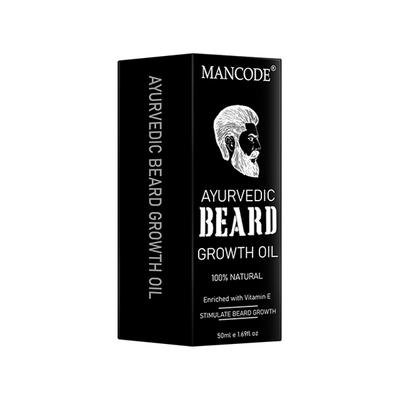 Mancode Ayurvedic Beard Growth Oil 50 ml - Beard Oil